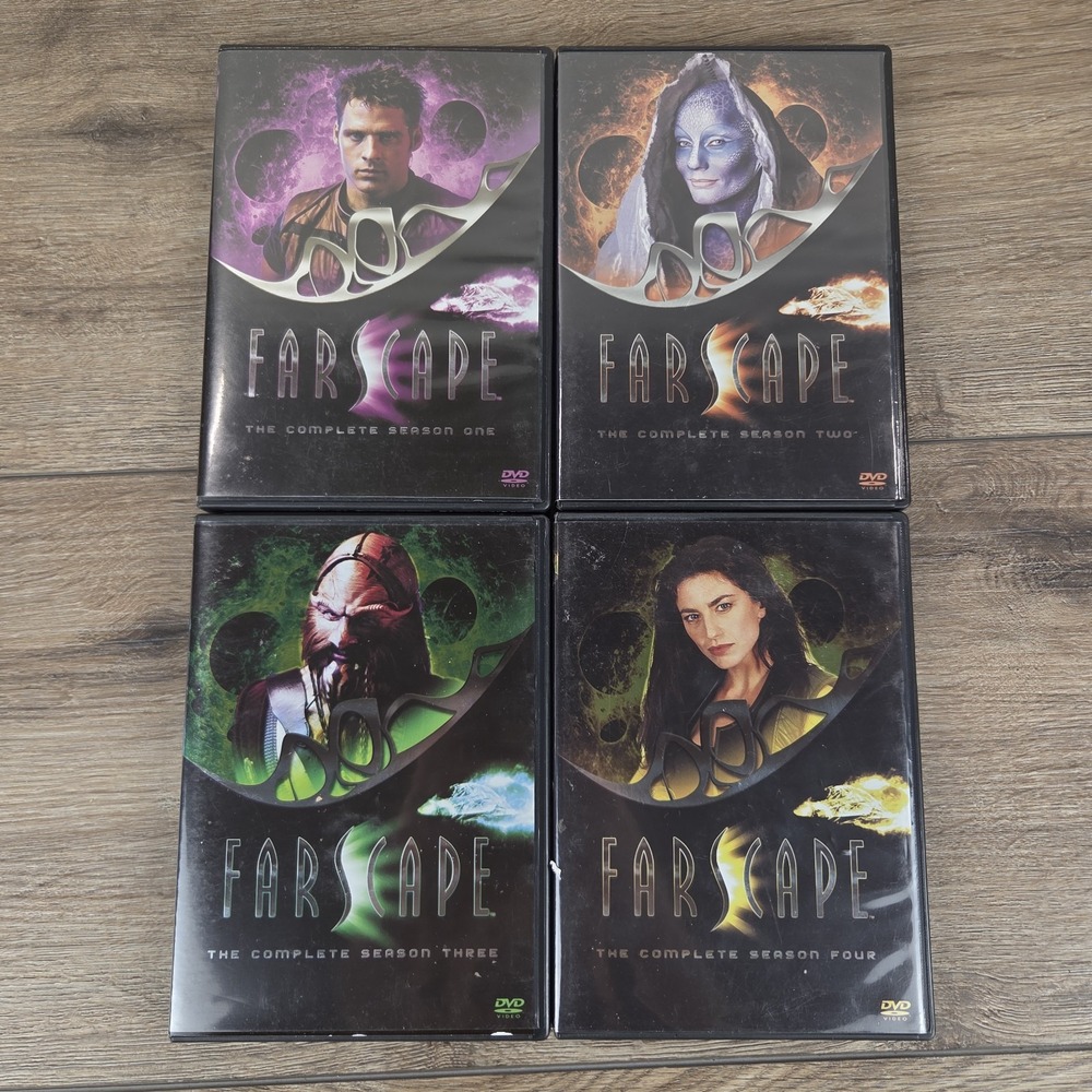 Farscape DVD Complete Series Seasons 1–4 Excellent Condition